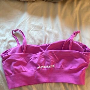 Alphalete Women's Vibrant Pink Sports Bra